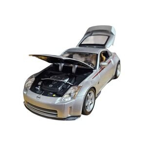 Maisto 1:18 Nissan 350Z Nismo S-Tune - Silver - Rare JDM Tuner Edition Pre-Owned